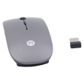 Ultradünne kabellose Maus für Laptop und PC (Grau)