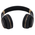 Kabelloser On-Ear-Kopfhörer aus Kunststoff mit HD-Klang (Schwarz)