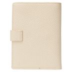 Kartenbörse aus Kunstleder, große Kapazität (Beige)