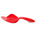Katzenschaufel aus Polypropylen für Katzentoiletten (Rot)