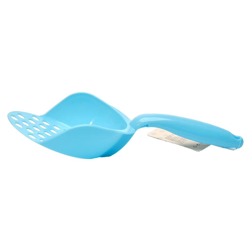 Katzenstreuschaufel aus PP, ergonomisch (Blau)