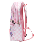 Kinder-Rucksack mit Katzen-Design, leicht &amp; vielseitig (Rosa)