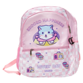 Kinder-Rucksack mit Katzen-Design, leicht &amp; vielseitig (Rosa)