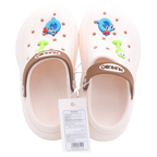 Kinder Gartenclogs aus EVA mit kinderfreundlichem Design, Größe 30-31 (Beige)