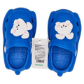 Kinder Gartenclogs aus EVA mit Kaninchen-Design (Blau, Größe 23-24)