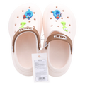 Kinder Gartenschuhe aus EVA mit Cartoon-Design, Größe 34-35 (Beige)
