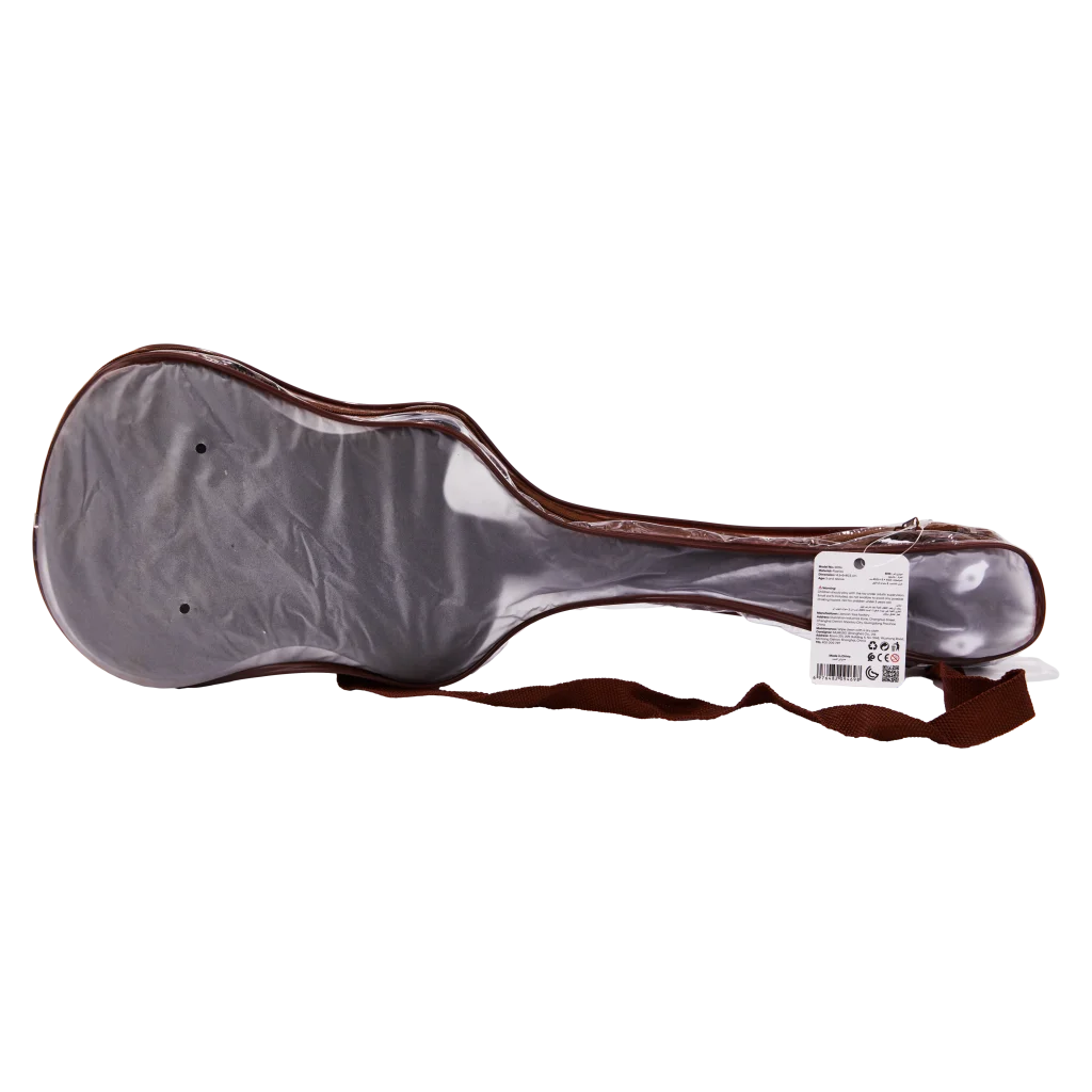 Klassische Kindergitarre aus Basswood und Birke mit Print-Design (Rot/Grün)
