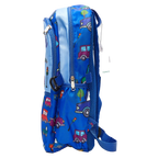 Kinderrucksack mit Auto-Design für Kinder (Blau)