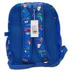 Kinderrucksack mit Auto-Design für Kinder (Blau)