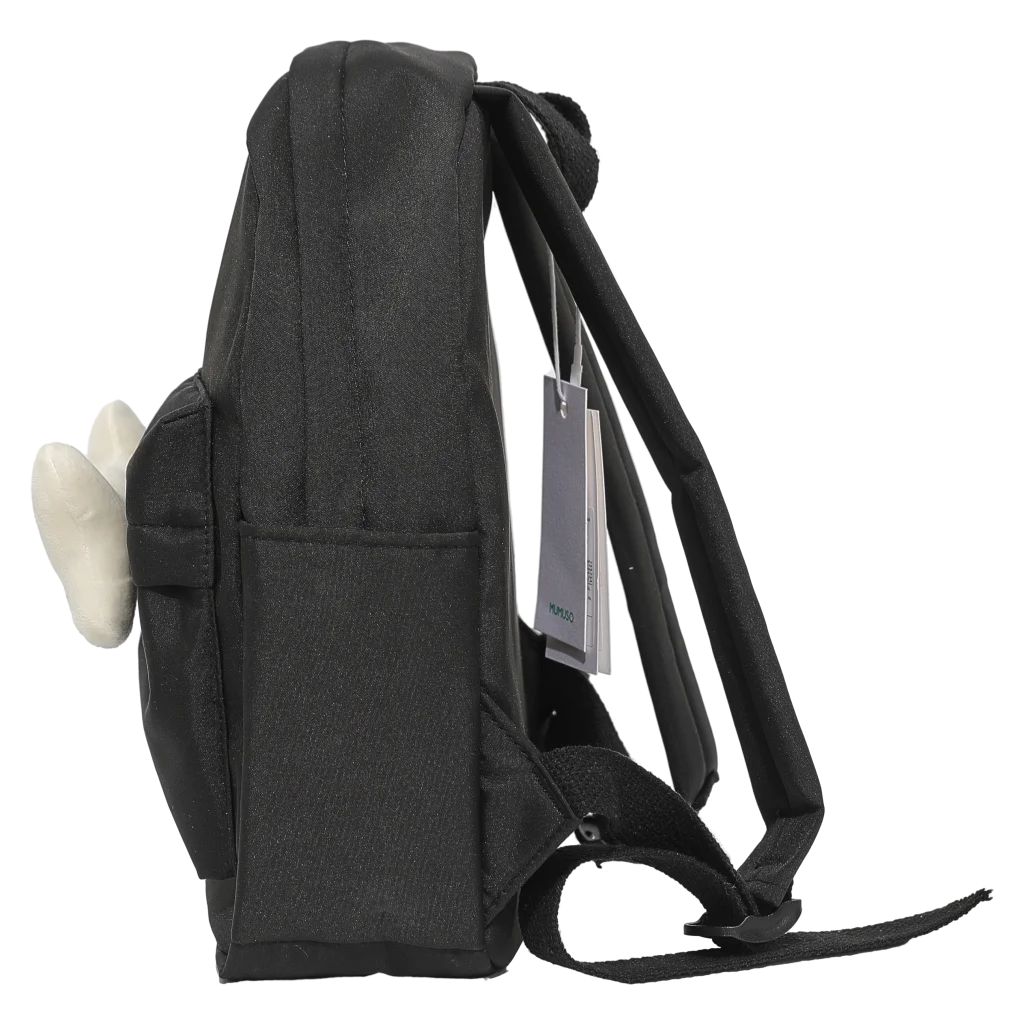 Kinderrucksack mit Knochen-Design (Schwarz)