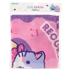 Kinderschürze aus Polyester mit Katzen-Design (Rosa/Lila)