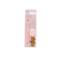 Kinderzahnbürste mit Bären-Design für Kinder ab 3 Jahren (Rosa)