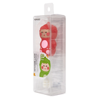 Kinderzahnbürste mit Dinosaurier-Design für Kinder ab 3 Jahren (Grün/Rosa)