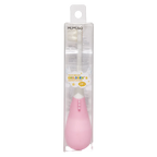 Kinderzahnbürste mit weichen Borsten und ergonomischem Griff für Kinder ab 3 Jahren (Rosa/Blau)