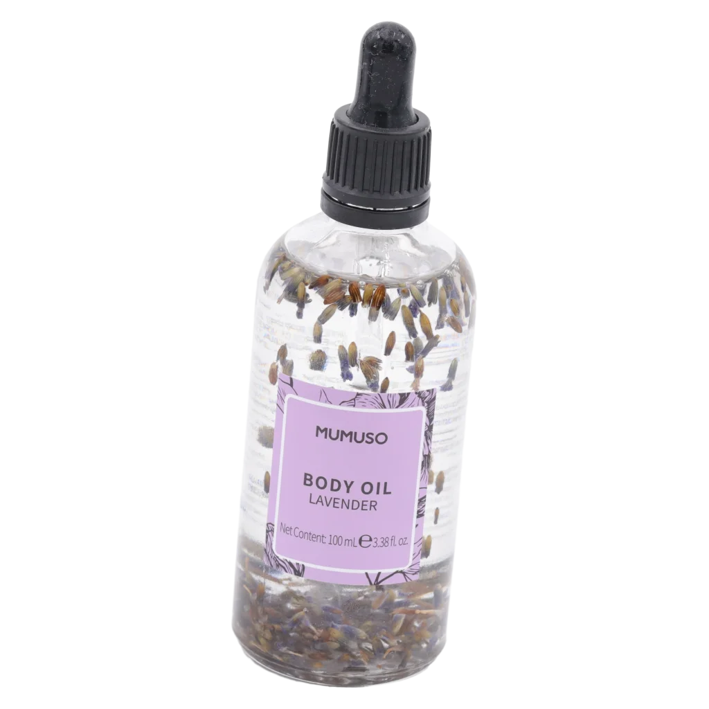 Körperöl mit Lavendelduft und Mandelöl, 100 ml (Transparent)