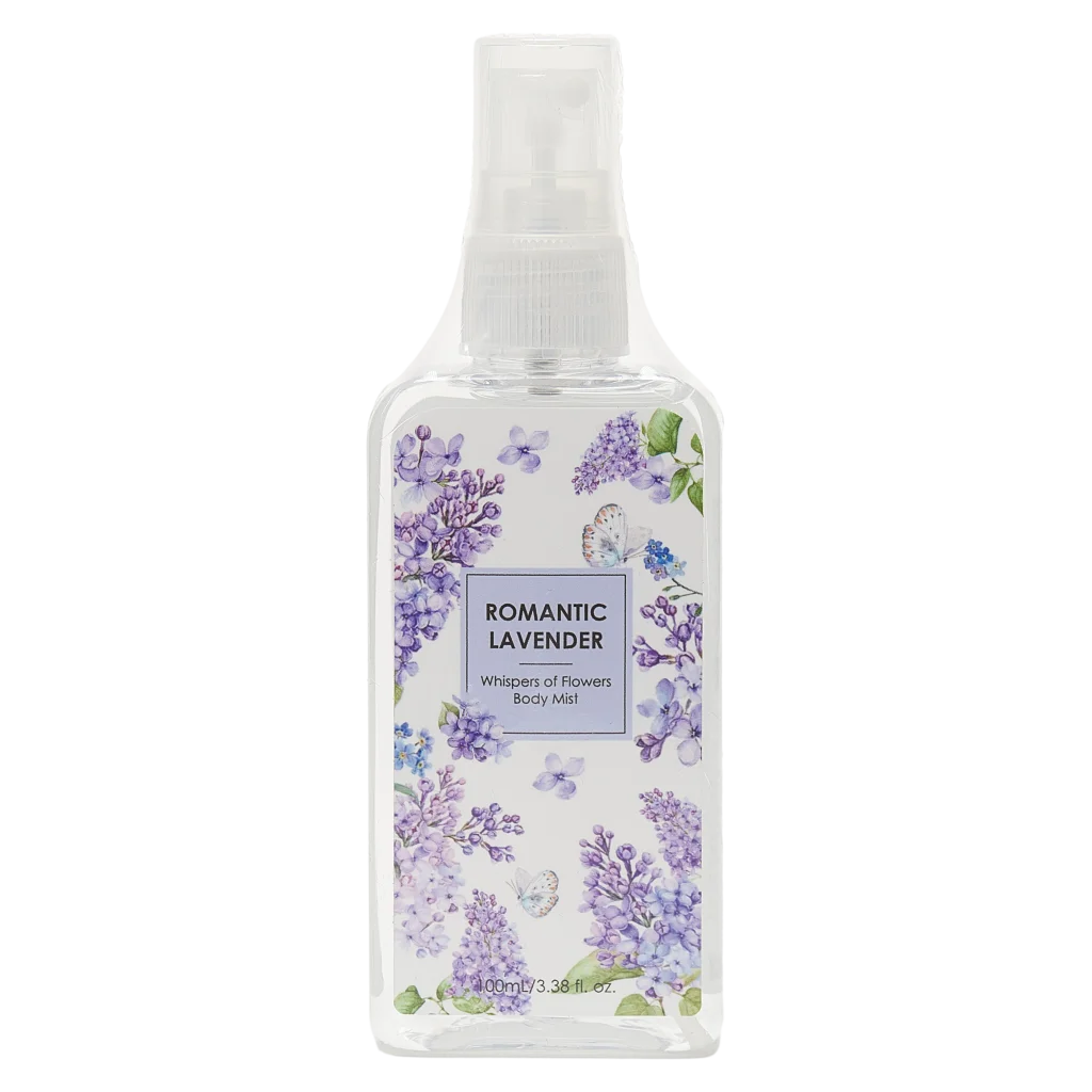 Body Mist, Whispers of Flowers Series, Lavender Duft, 100 ml