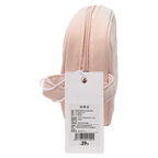 Kosmetiktasche aus PVC mit Fischgräten-Design (Rosa)