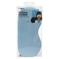 Kühlende Augenmaske mit Gel-Pads, hautfreundlich (Blau)
