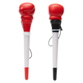 Kugelschreiber ABS mit Boxhandschuh-Design (Rot/Weiß)