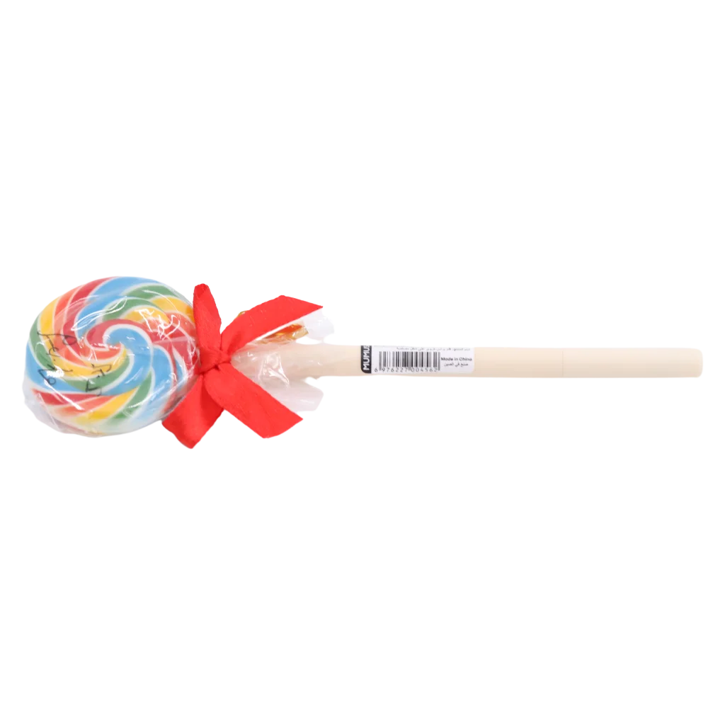 Kugelschreiber im Lollipop-Design mit Schleife (Mehrfarbig)