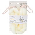 Langer Stretch-Badeschwamm zur Körperreinigung (Beige)