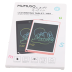 LCD-Schreibtablet aus Kunststoff und LCD für Kinder (Pink/Schwarz)