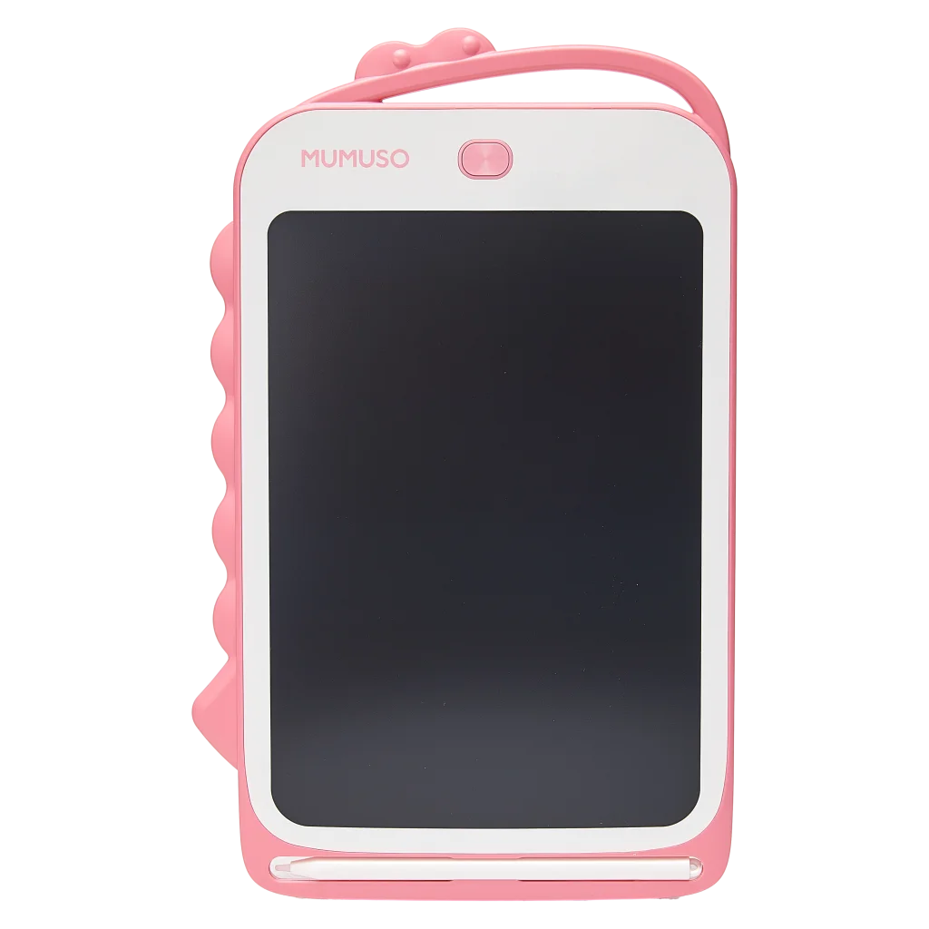 LCD Schreibtablett mit Dinosaurier-Design für Kinder (Rosa)