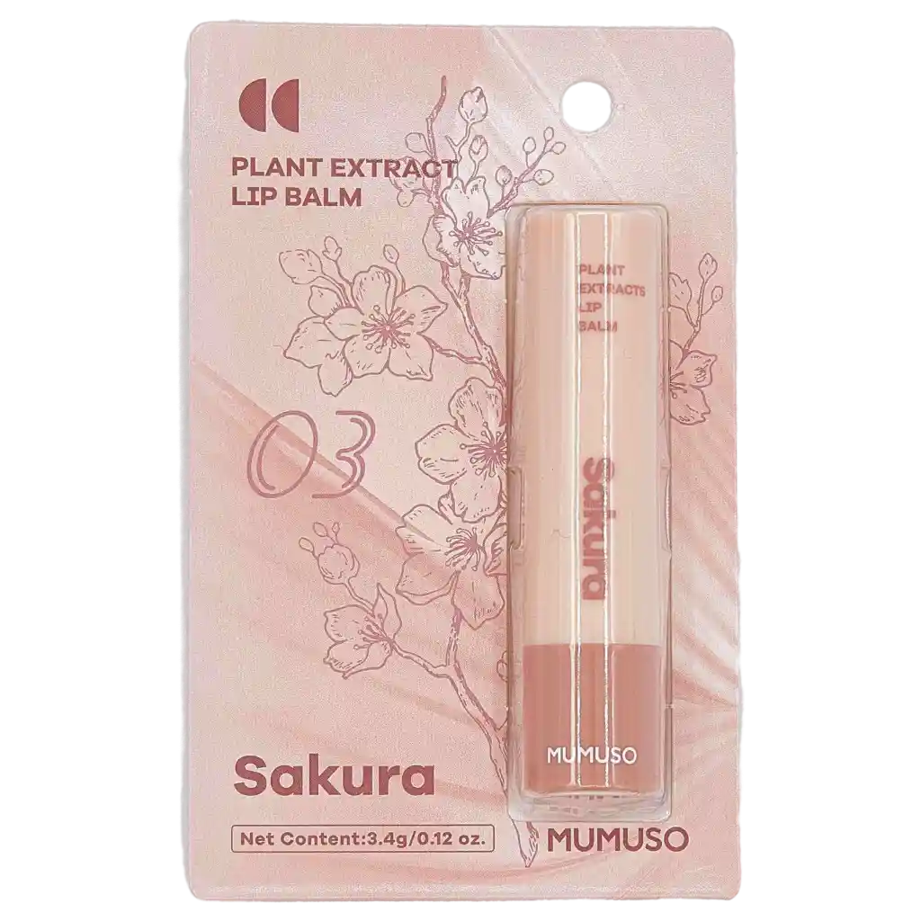 Pflanzenextrakter Lippenbalsam #03 (Cherry Blossom)