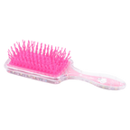 Luftkissen-Haarbürste aus Polystyrol mit Bärchen-Design (Pink/Transparent)