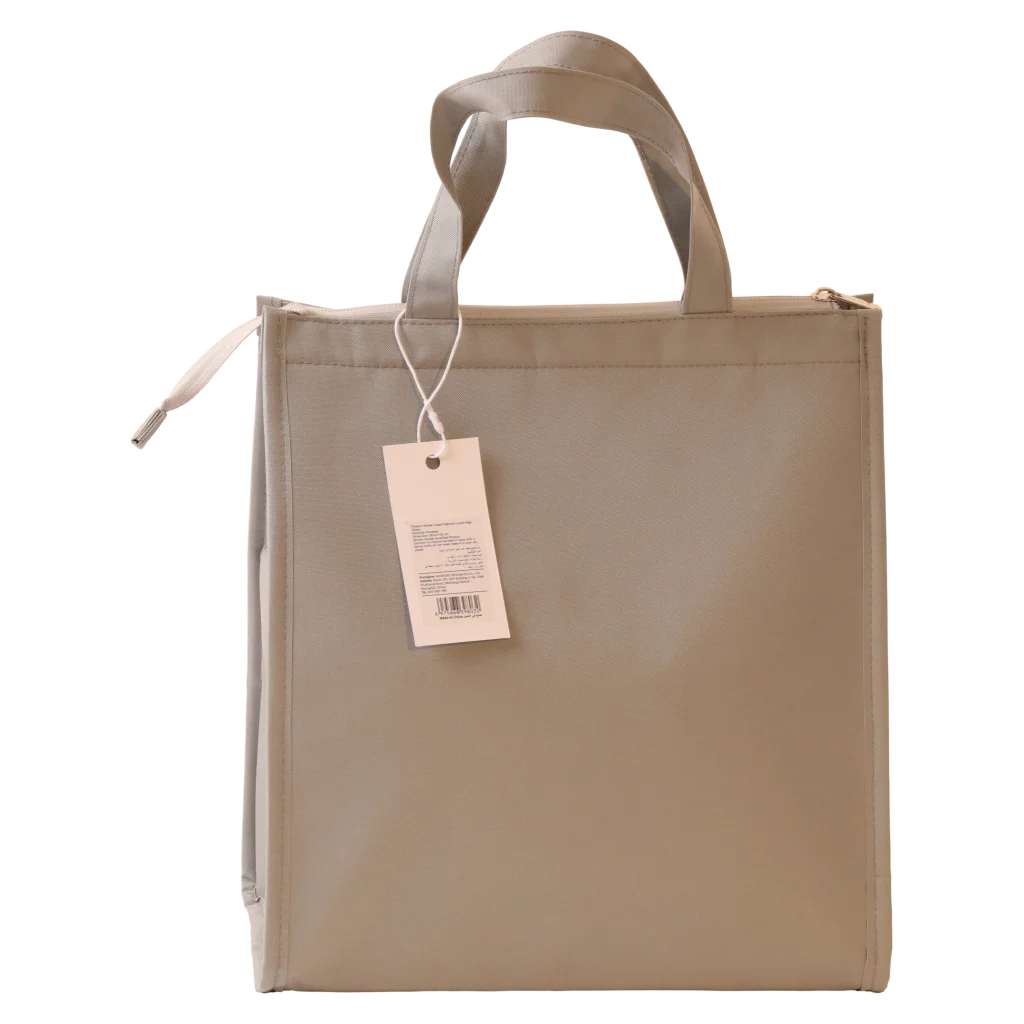 Lunch Bag aus Polyester mit großer Kapazität (Grau)