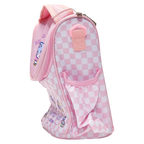 Lunchbag aus Polyester-Baumwolle mit Katzen-Design (Rosa)