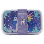 Lunchbox aus Kunststoff mit Einhorn-Design, 800 ml (Lila)
