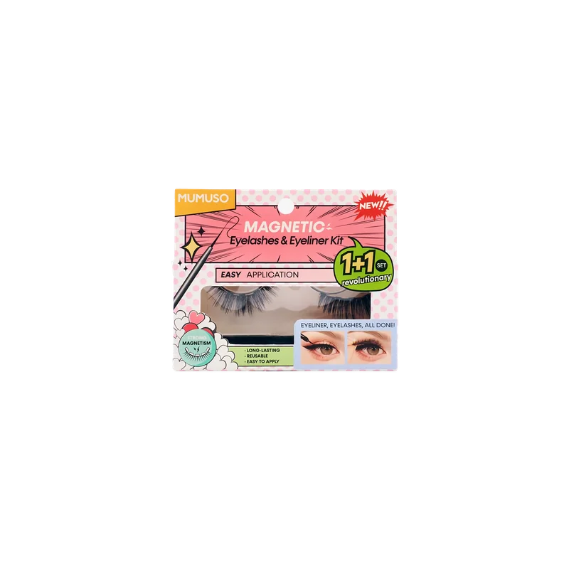 Magnetic Eyelashes & Eyeliner Kit