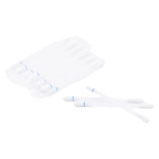 50 einzeln verpackte Make-up-Entferner-Wattestäbchen aus Baumwolle