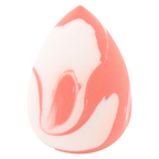 Make-up Schwamm aus Polyurethan mit Lachs-Design (Mehrfarbig)