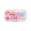 8er-Pack Make-up Schwämme aus Polyurethan, latexfrei (Hellrosa/Rosa/Pink/Lila)