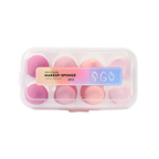 8er-Pack Make-up Schwämme aus Polyurethan, latexfrei (Hellrosa/Rosa/Pink/Lila)