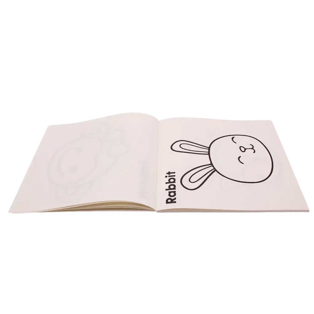 Malbuch für Kinder mit Tier-Design, Mehrfarbig