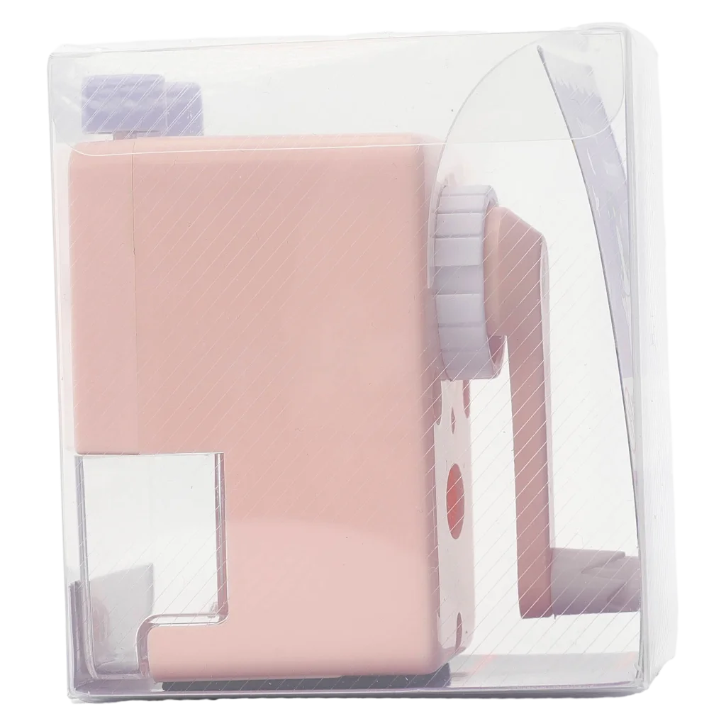 Manueller Bleistiftanspitzer mit Einhorn-Design (Rosa/Lila)