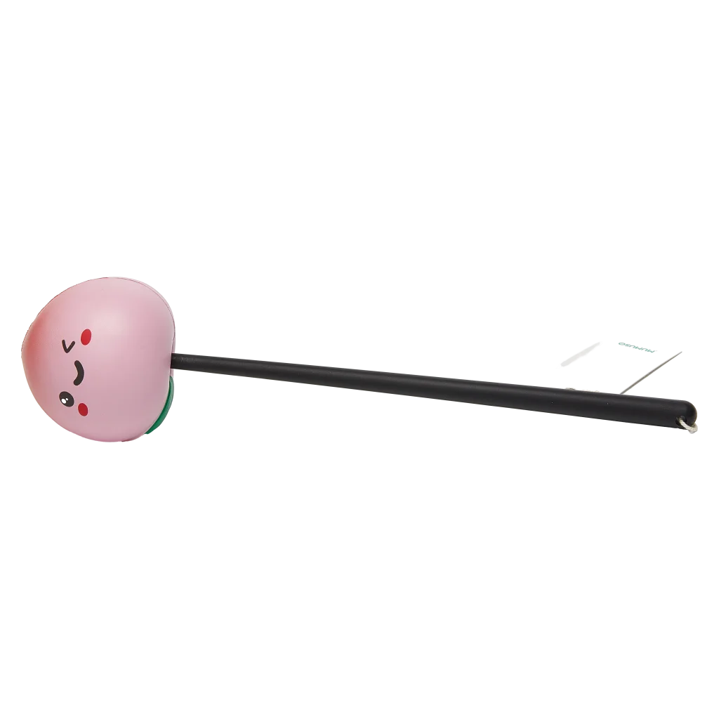 Massagehammer aus PU-Schaumstoff mit Obst-Design (Avocado/Rosa/Grün)
