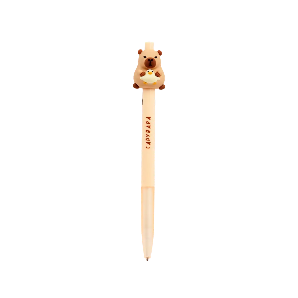 Mechanischer Bleistift mit Capybara-Design (Braun/Beige)
