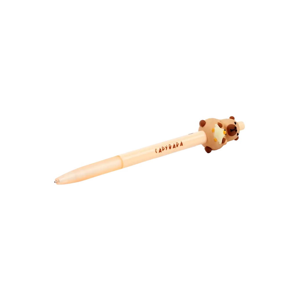 Mechanischer Bleistift mit Capybara-Design (Braun/Beige)