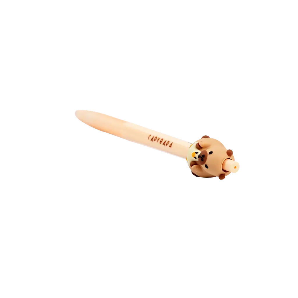 Mechanischer Bleistift mit Capybara-Design (Braun/Beige)