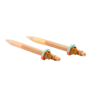 Mechanischer Bleistift mit Capybara-Design (Rosa/Braun/Hellbraun)