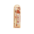 Mechanisches Bleistift-Set mit Capybara-Design (Beige/Rosa/Weiß)