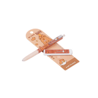 Mechanisches Bleistift-Set mit Capybara-Design (Beige/Rosa/Weiß)