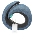 Memory Foam Nackenkissen U-Form, ergonomisch (Blau)