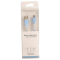 Micro USB Kabel aus TPE, 1 m (Blau)