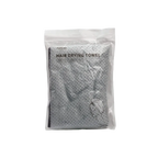 Mikrofaser Haar-Handtuch Turban, 65 × 25 cm (Hazy Blue)
