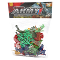43-teiliges Militärfiguren-Set aus PP für Kinder, Spielzeug (Mehrfarbig)